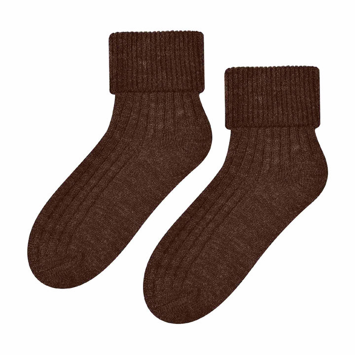Ladies Wool Bed Socks Luxurious Super Soft Cosy Lounge Sleep Socks