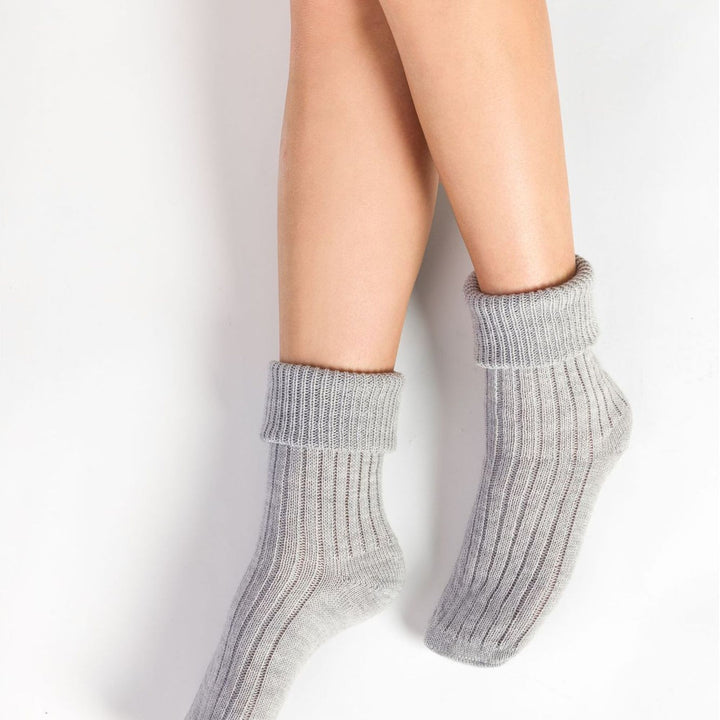 Ladies Wool Bed Socks Luxurious Super Soft Cosy Lounge Sleep Socks