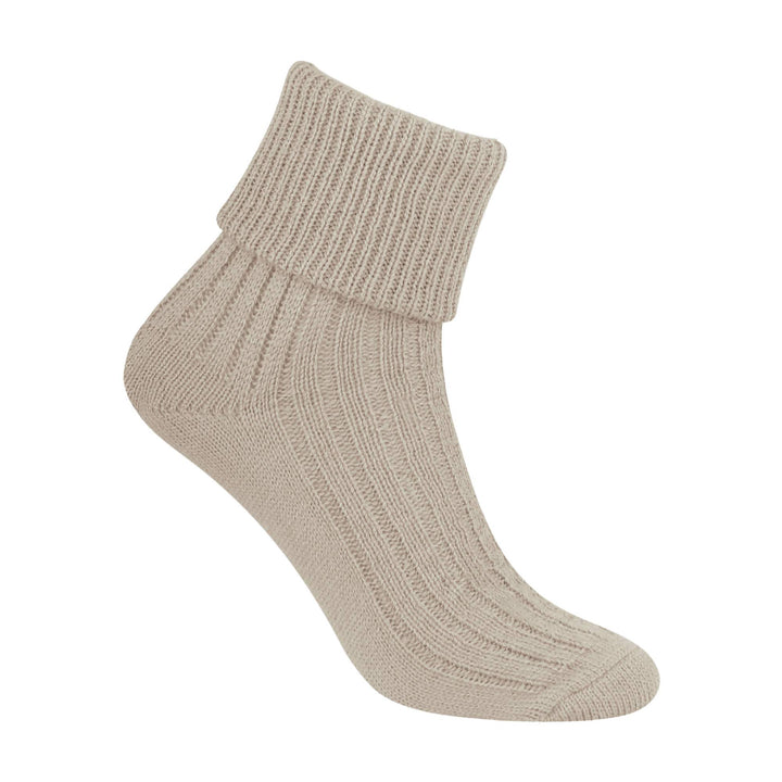 Ladies Wool Bed Socks Luxurious Super Soft Cosy Lounge Sleep Socks