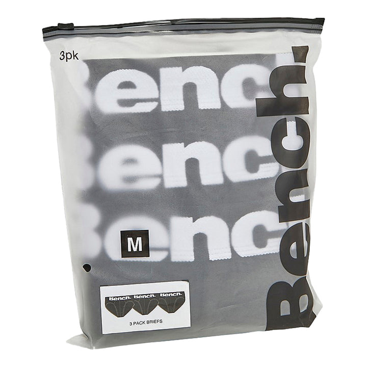 3 Pack Mens Cotton Briefs Underwear - Asner Collection