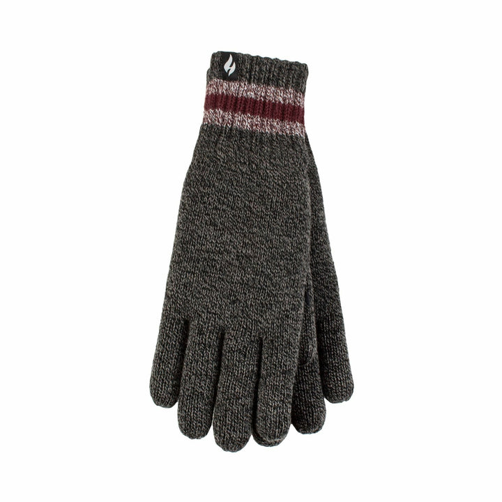 Gants thermiques d'hiver chauds et doux doublés en polaire pour hommes
