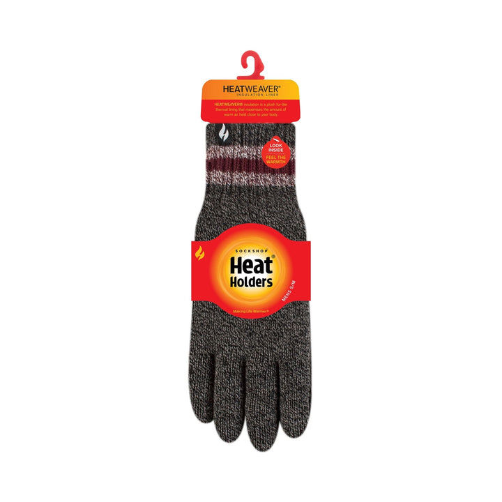 Gants thermiques d'hiver chauds et doux doublés en polaire pour hommes