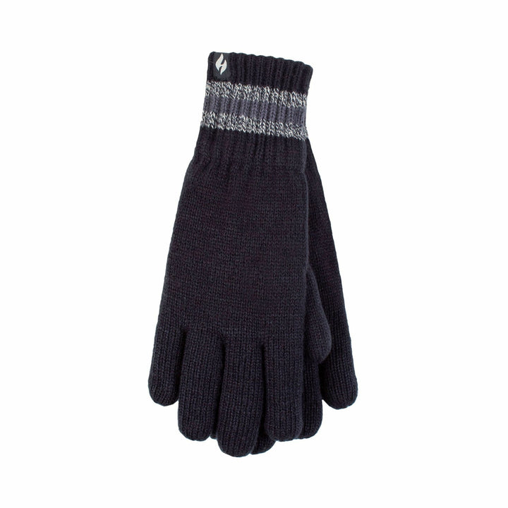 Gants thermiques d'hiver chauds et doux doublés en polaire pour hommes
