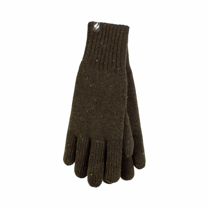 Gants thermiques d'hiver chauds et doux doublés en polaire pour hommes