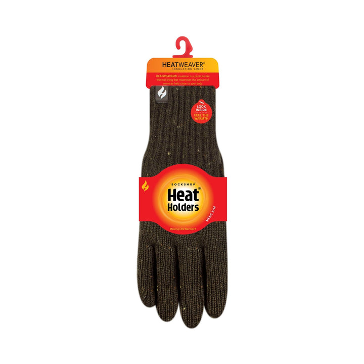 Gants thermiques d'hiver chauds et doux doublés en polaire pour hommes