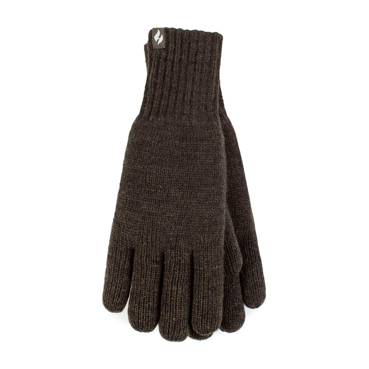 Gants thermiques d'hiver chauds et doux doublés en polaire pour hommes