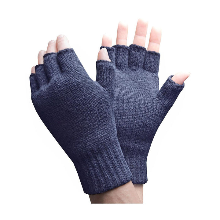 medizinische fingerlose handschuhe Heat Holders Fingerlose Handschuhe in Marineblau und Khakigrün – Sock Snob