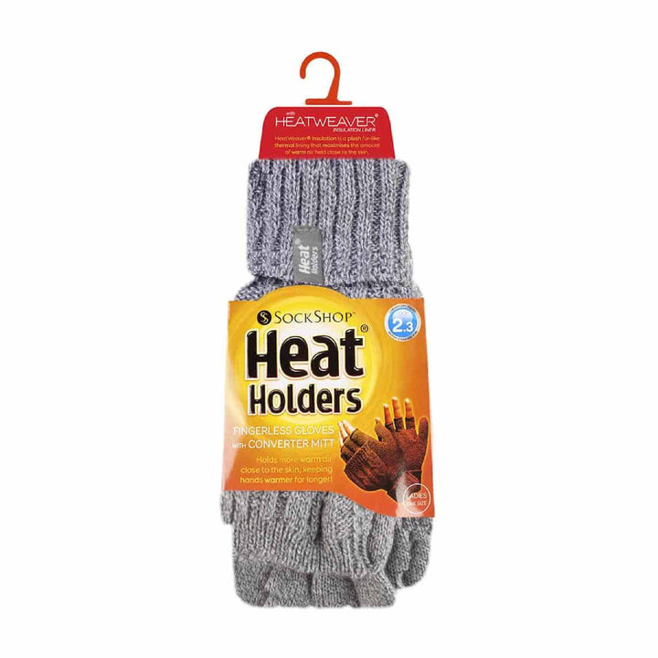 Ladies Cable Knit Tog Thermal Winter Fingerless Converter