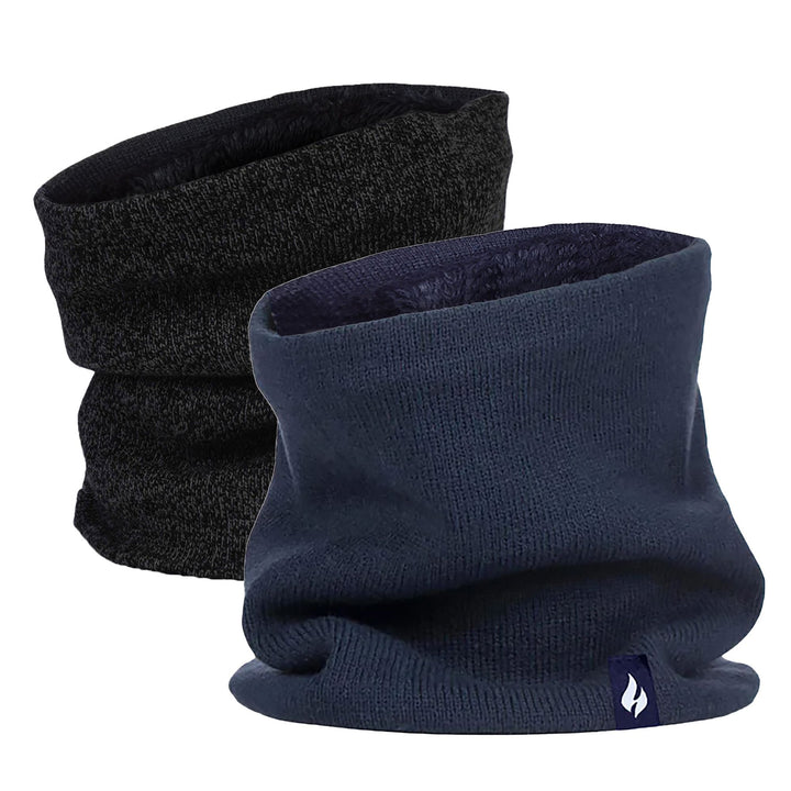2 Pack Mens Thermal Winter Neck Warmer