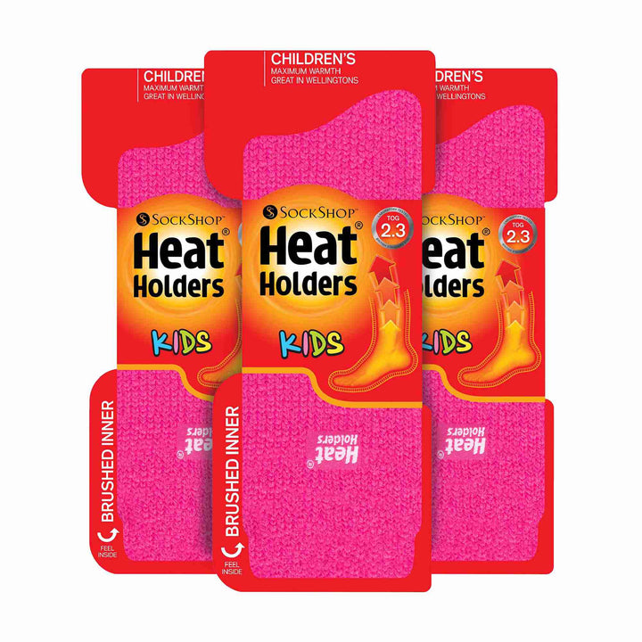 3 Pairs Childrens Ultimate Warm 2.3 TOG Winter Thermal Socks