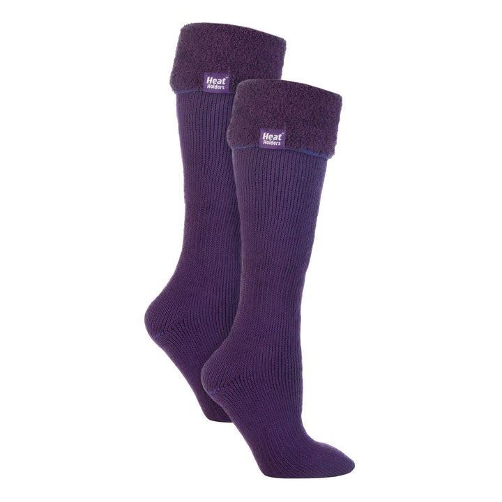 Ladies 2 Pack Wellington Soft Brushed Inner Boot Socks
