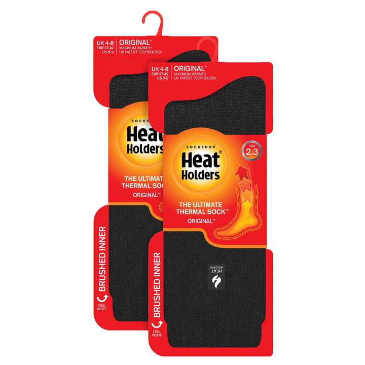 2 Pack Ladies Original Thermal Moisture Wicking Socks