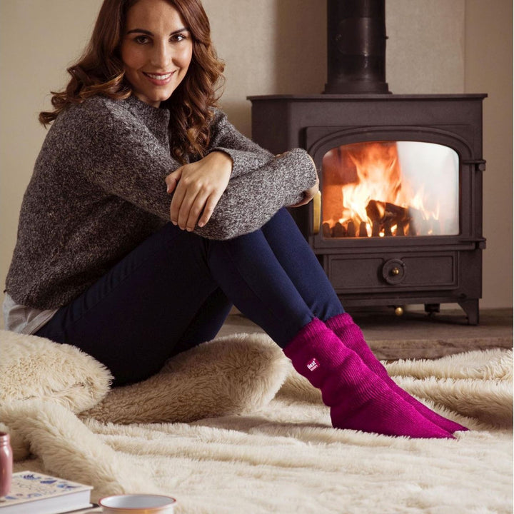 2 Pack Ladies Original Thermal Moisture Wicking Socks