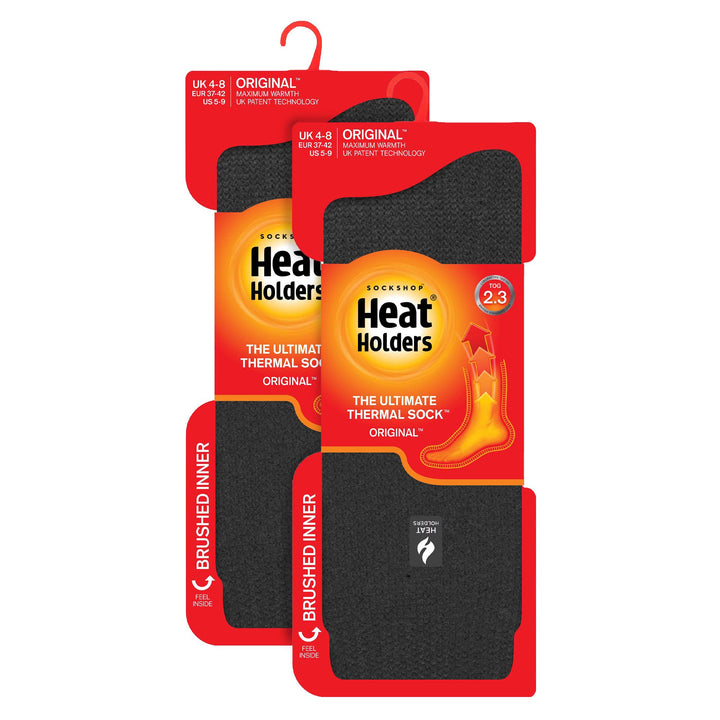 2 Pack Ladies Original Thermal Moisture Wicking Socks