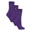 4-8 Royaume-Uni / Violet / Pack de 3