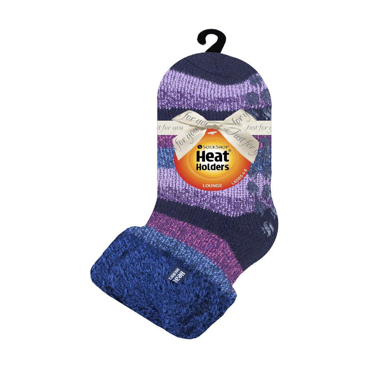 Chaussettes basses thermiques antidérapantes pour femmes, avec bandes antidérapantes