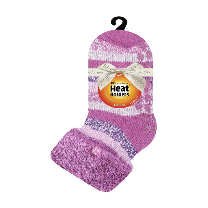 Chaussettes basses thermiques antidérapantes pour femmes, avec bandes antidérapantes