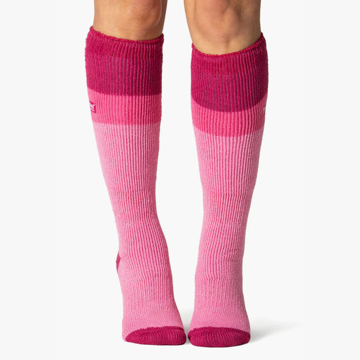 3 Pack Ladies Winter 2.3 TOG Thermal Long Knee High Ski Socks