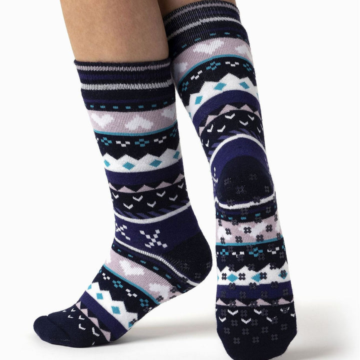 2 Pairs Womens Soul Warming Socks with Grips