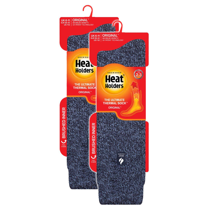 2 Pack Mens Extra Long Knee High Ski Socks