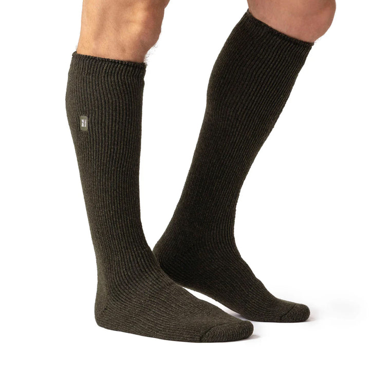 2 Pack Mens Extra Long Knee High Ski Socks
