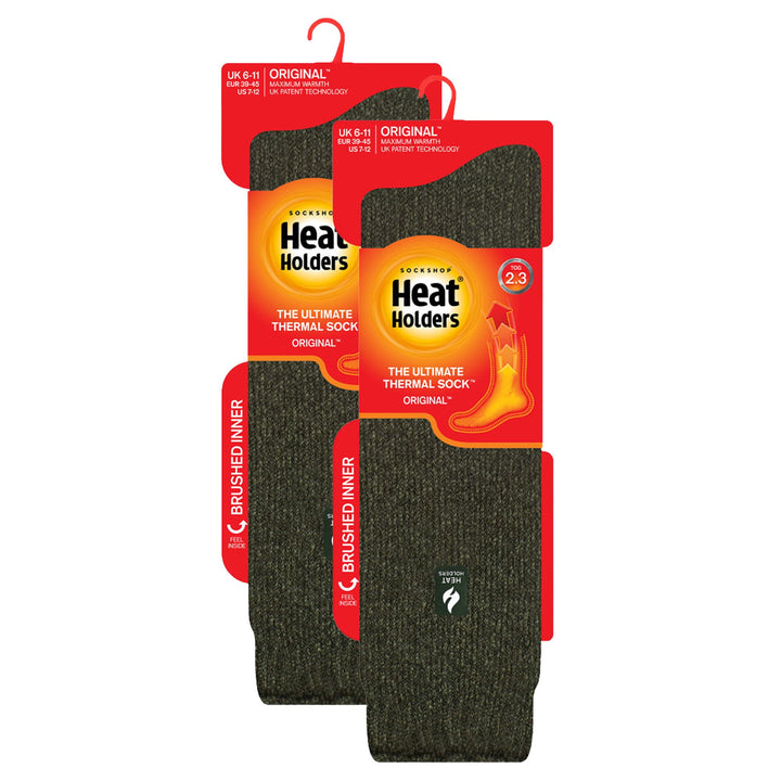 2 Pack Mens Extra Long Knee High Ski Socks