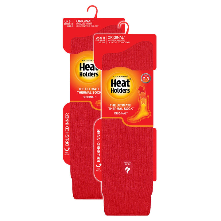 2 Pack Mens Extra Long Knee High Ski Socks