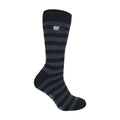 6-11 UK / Schwarz/Grau gestreift