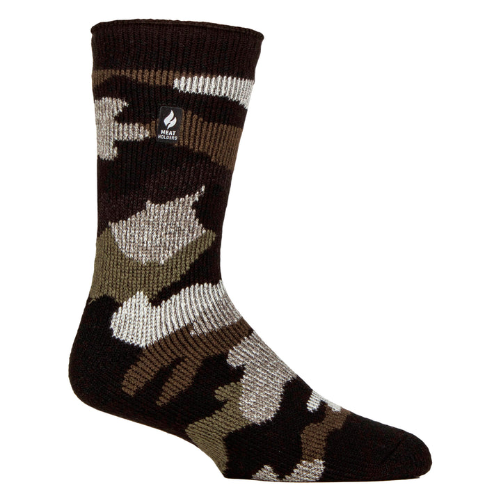 Mens Jacquard Thermal Socks for Winter