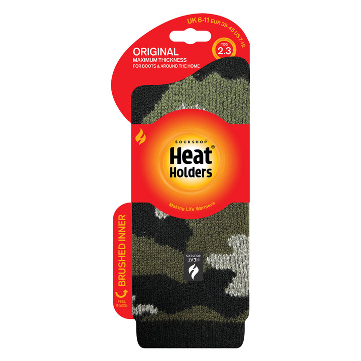 Mens Jacquard Thermal Socks for Winter