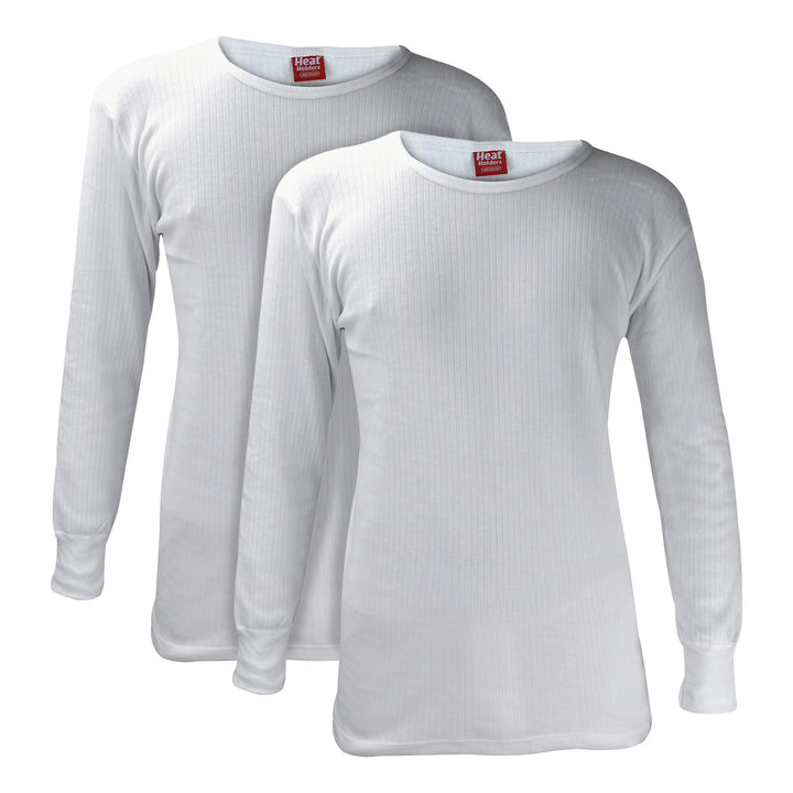 2 Pack Mens Long Sleeve Thermal Top for Winter