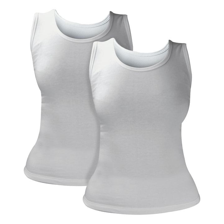 2 Pack Ladies Thermal Sleeveless Top for Winter