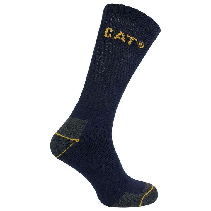 6 Pack Unisex Heavy Duty Work Socks for Steel Toe Boots