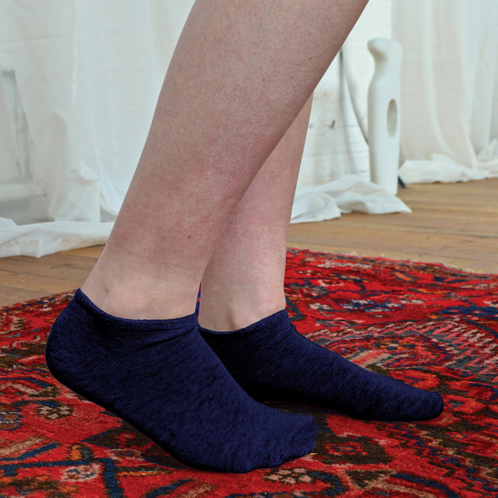 Weiche, atmungsaktive Sneakersocken aus Baumwolle für Kinder (Multipack-Optionen)