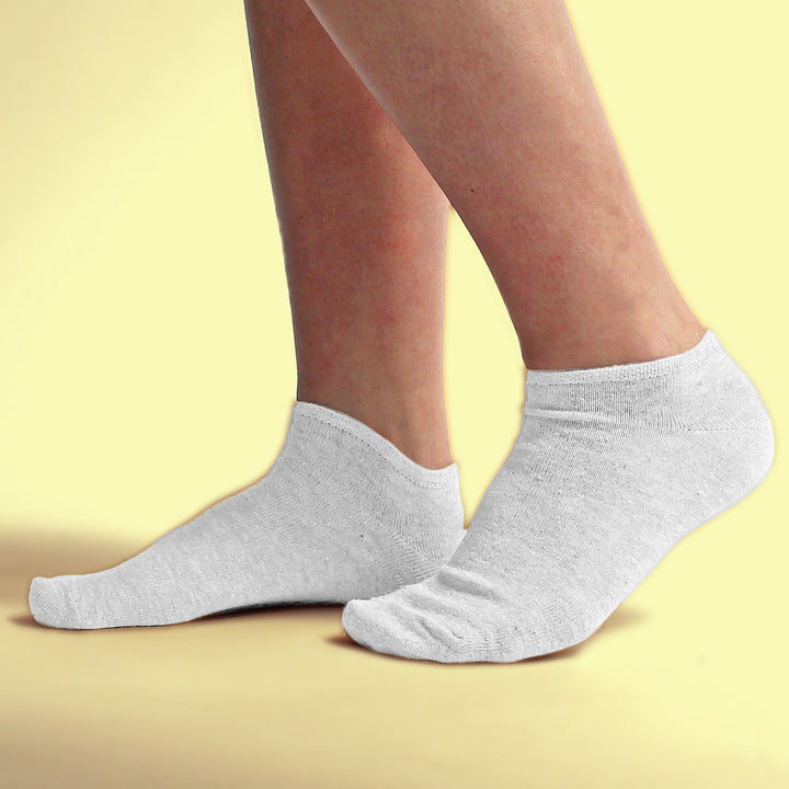 Kids Soft Cotton Breathable Trainer Socks (Multipack Options)