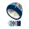 3-6 ans / Fairisle crème/bleu marine