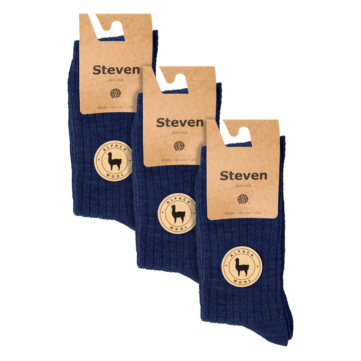 3 Pairs Mens Alpaca Wool Winter Thick Warm Boot Socks