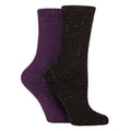 4-8 UK / Purple/Black