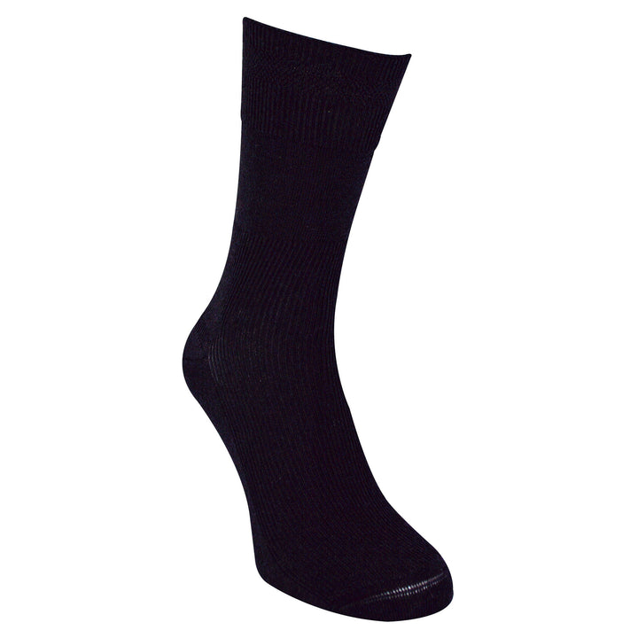3 Pair Unisex Merino Wool Ribbed Seamless Diabetic Socks for Swollen Legs