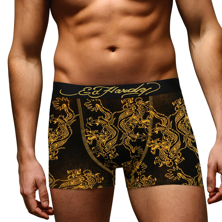 5 Pack Mens Cotton Breathable Boxers Underwear - Carno Collection