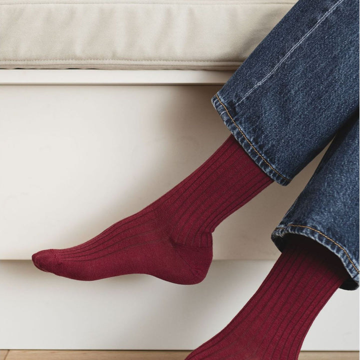 3 Pairs Ladies Merino Wool Winter Thick Cushion Warm Boot Socks