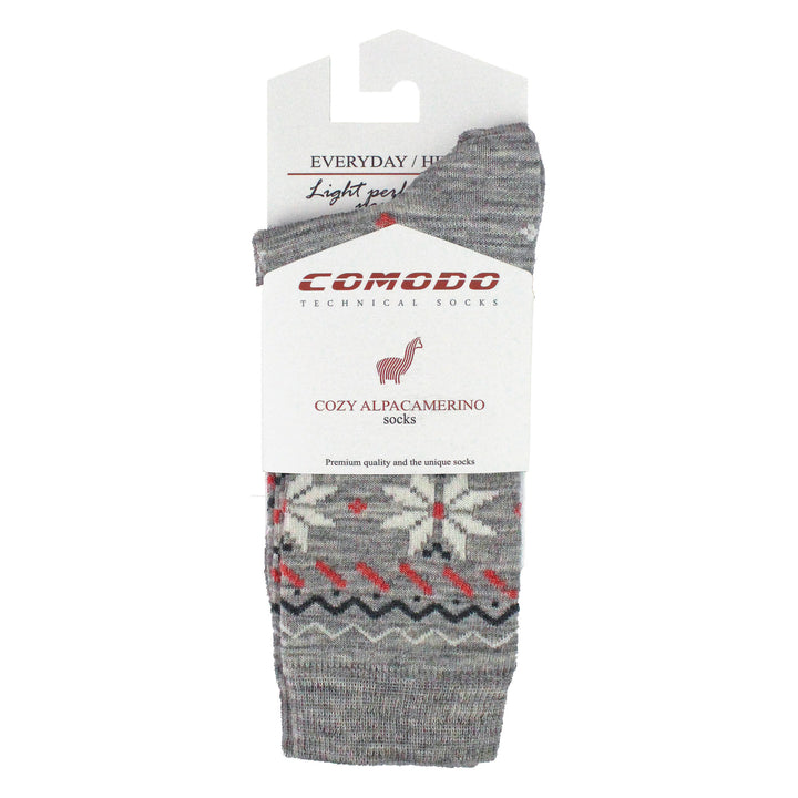 Mens Ladies Alpaca Merino Wool Hiking Socks | Breathable Trekking Socks