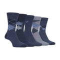 6-11 Royaume-Uni / Bleu denim (Argyle)