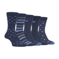 6-11 Royaume-Uni / Bleu denim (pois)