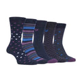 6-11 Royaume-Uni / Bleu marine violet (pois)