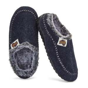 Ossa Men's Slippers - Navy & Grey