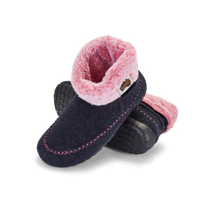 Ossa High – Damen – Marineblau & Rosa