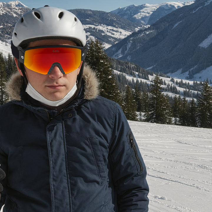 Mens & Ladies Cross Country Ski Goggles UV400 Anti-Fog Lens – Sock Snob