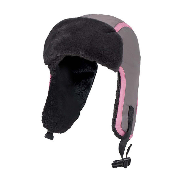 Kids Ski Gloves and Trapper Hat Set