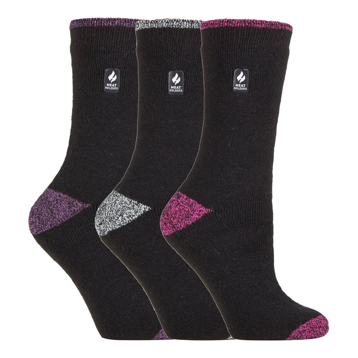 Set of 3 Insulated Thermal Ladies Socks for Ultimate Cold Weather Comfort